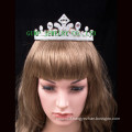 Small Rhinestone crown pageant tiara bridal tiara